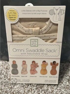 Swaddle Designs Omni Swaddle Sack - Neutral Beige Knit